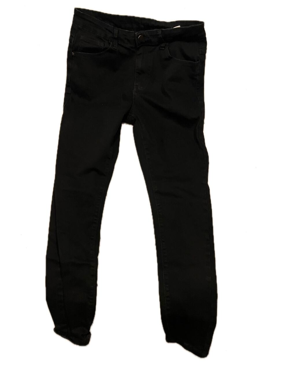 No Label Slim Fit Black Jeans 32x30